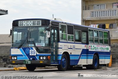 Bus 89 - Okinawa Bus Mitsubishi Fuso Aero Star (沖縄 200 か  159)
