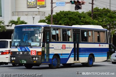 Bus 8 - Okinawa Bus Mitsubishi Fuso Aero Midi (沖縄 200 か  400)