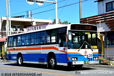 Bus 28 - Ryukyu Bus Kotsu Hino Blue Ribbon (沖縄 200 か  419)