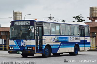Bus 67 - Okinawa Bus Mitsubishi Fuso Aero Midi (沖縄 200 か  488)