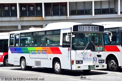 Bus 53 - Ryukyu Bus Kotsu Hino Rainbow RJ/RR (沖縄 200 か  623)