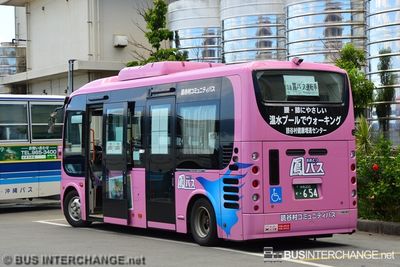 沖縄 200 か  654 - Okinawa Bus Hino Poncho