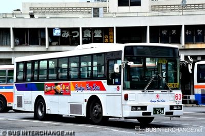 Bus 63 - Ryukyu Bus Kotsu Nissan Diesel UA (沖縄 200 か  694)