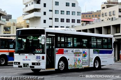 Bus 89 - Ryukyu Bus Kotsu Nissan Diesel UA (沖縄 200 か  736)