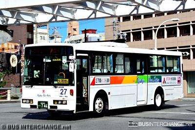 Bus 27 - Ryukyu Bus Kotsu Nissan Diesel UA (沖縄 200 か  746)