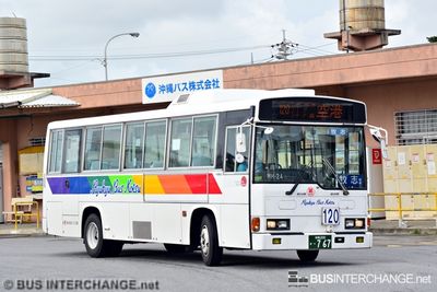 Bus 120 - Ryukyu Bus Kotsu Hino Rainbow RJ/RR (沖縄 200 か  767)