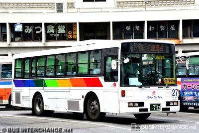 Bus 27 - Ryukyu Bus Kotsu Nissan Diesel UA (沖縄 200 か  792)