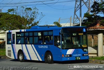 Bus 77 - Okinawa Bus Mitsubishi Fuso Aero Star (沖縄 200 か  918)