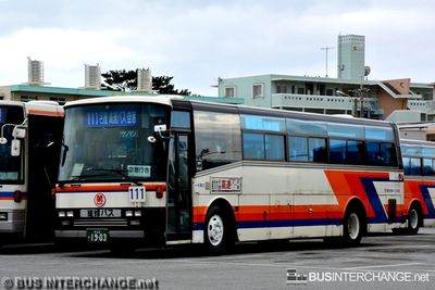 Bus 111 - Ryukyu Bus Kotsu Hino Blue Ribbon (沖 22 か 1903)