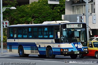 Bus 77 - Okinawa Bus Mitsubishi Fuso Aero Star (沖 22 か 2108)