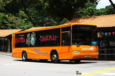 Sentosa Buses Volvo B7RLE (PA4136X) - Blue Line