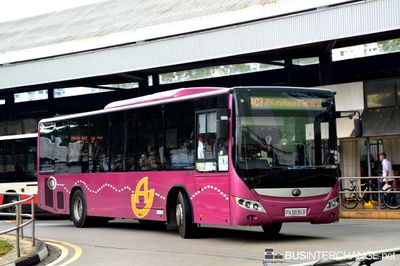 Bus AC7 - Private Operator Yutong ZK6118HG (PA9836B)