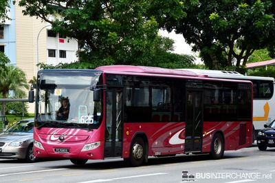 Bus 625 - Private Operator Yutong ZK6118HG (PC1580E)
