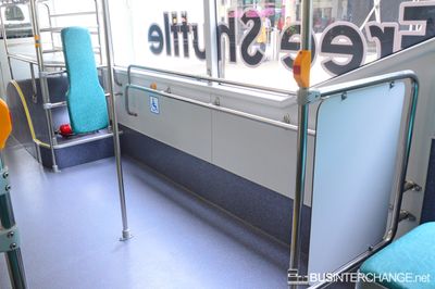 Interior: Wheelchair Bay - Private Operator Yutong ZK6126HG
