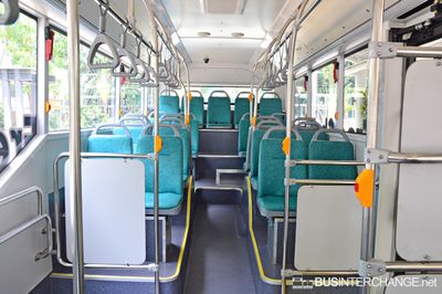 Interior: Middle to Rear - Private Operator Yutong ZK6126HG