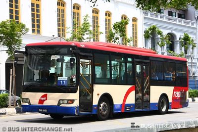 Bus 11 - RapidPenang Higer KLQ6118 (PHH4491)