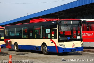 Bus 603 - RapidPenang King Long XMQ6121G (PHH 477)