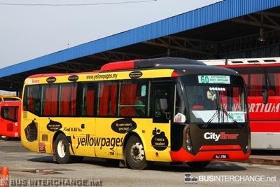 Bus 60 - Cityliner Daewoo BS090 (PJJ2784)