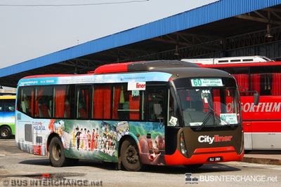 Bus 60 - Cityliner Daewoo BS090 (PJJ2801)