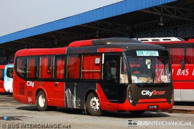 Bus 506 - Cityliner Daewoo BS090 (PJK 630)