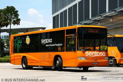 Sentosa Buses Volvo B7RLE (RU3721J) - Yellow Line