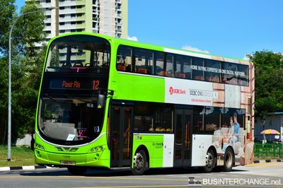 Bus 12 - Go-Ahead Singapore Volvo B9TL (SBS7H)
