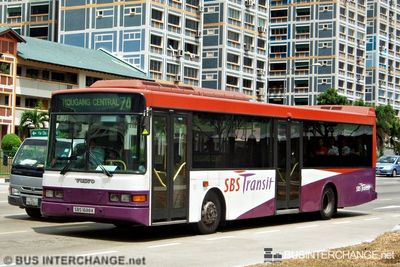 Bus 74 - SBS Transit Volvo B10BLE (SBS1688K)