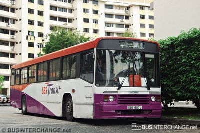 SBS Transit Volvo B10M (Mark II) (SBS1807J) - OFF SERVICE