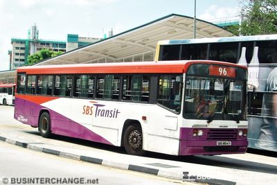 Bus 96 - SBS Transit Volvo B10M (Mark II) (SBS1854Y)
