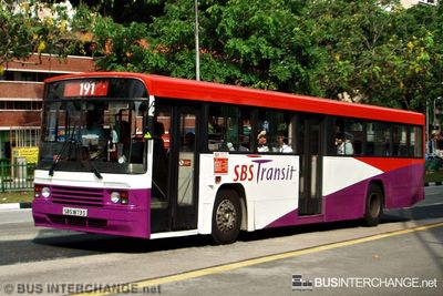 Bus 191 - SBS Transit Volvo B10M (Mark II) (SBS1873S)