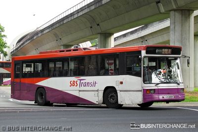 Bus 518A - SBS Transit Volvo B10M (Mark IV) (SBS1896B)