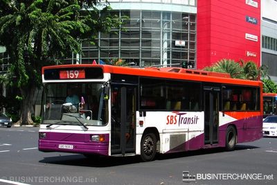 Bus 159 - SBS Transit Volvo B10M (Mark IV) (SBS1906G)
