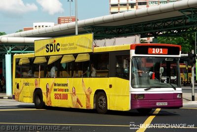 Bus 101 - SBS Transit Volvo B10M (Mark IV) (SBS1908B)