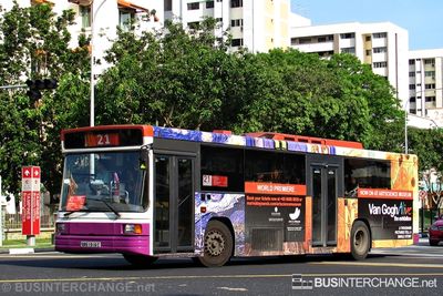 Bus 21 - SBS Transit Volvo B10M (Mark IV) (SBS1916C)