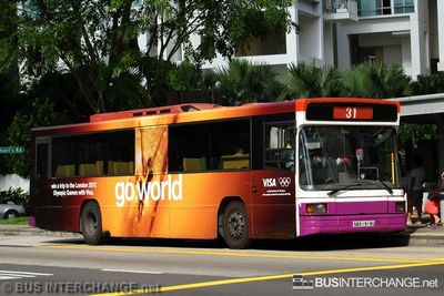 Bus 31 - SBS Transit Volvo B10M (Mark IV) (SBS1919U)