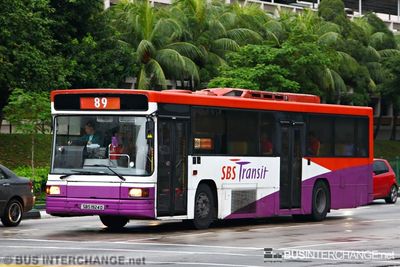 Bus 89 - SBS Transit Volvo B10M (Mark IV) (SBS1924D)