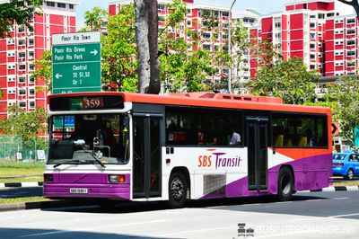Bus 359 - SBS Transit Volvo B10M (Mark IV) (SBS1935Y)