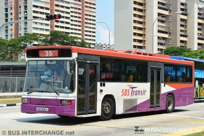 Bus 35 - SBS Transit Volvo B10M (Mark IV) (SBS1936U)
