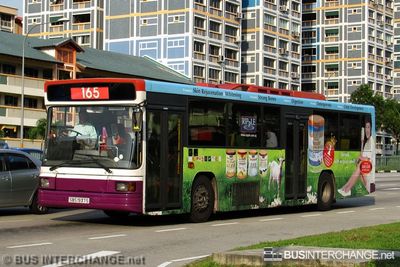 Bus 165 - SBS Transit Volvo B10M (Mark IV) (SBS1937S)