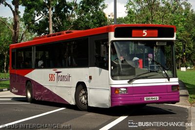 Bus 5 - SBS Transit Volvo B10M (Mark IV) (SBS1941D)