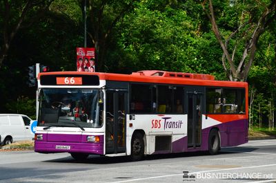 Bus 66 - SBS Transit Volvo B10M (Mark IV) (SBS1945T)