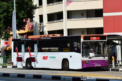 Bus 21 - SBS Transit Volvo B10M (Mark IV) (SBS1972P)