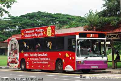 Bus 21 - SBS Transit Volvo B10M (Mark IV) (SBS1972P)