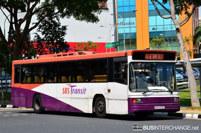 Bus 89 - SBS Transit Volvo B10M (Mark IV) (SBS1973L)