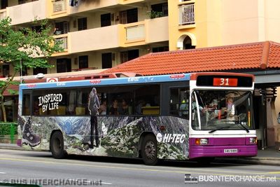 Bus 31 - SBS Transit Volvo B10M (Mark IV) (SBS1989S)