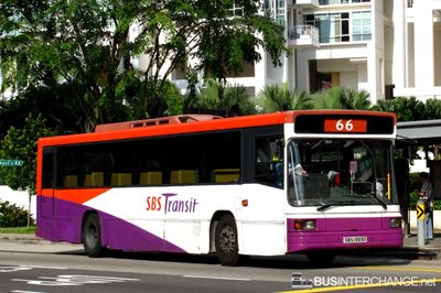 Bus 66 - SBS Transit Volvo B10M (Mark IV) (SBS1993D)