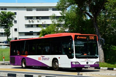 Bus 506 - SBS Transit Mercedes-Benz Citaro (SBS2002H)