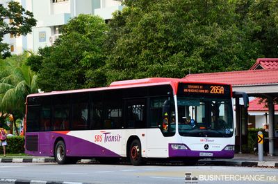 Bus 265A - SBS Transit Mercedes-Benz Citaro (SBS2004C)