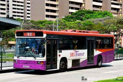 Bus 32 - SBS Transit Volvo B10M (Mark IV) (SBS2620Z)