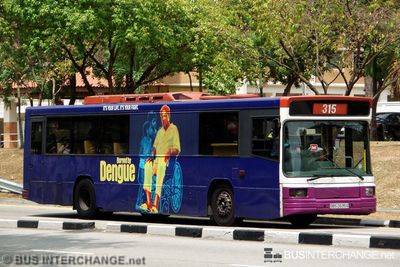 Bus 315 - SBS Transit Volvo B10M (Mark IV) (SBS2635G)